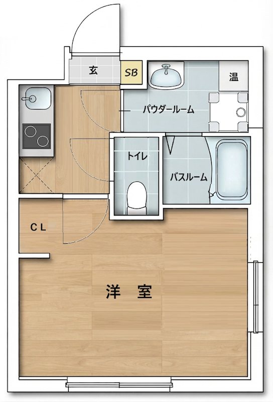 コンフォシード東坂下の間取り写真
