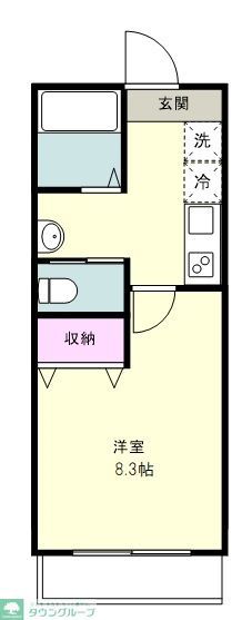 ＪＲ武蔵野線 新座駅 徒歩6分 3階建 築4年の間取り写真