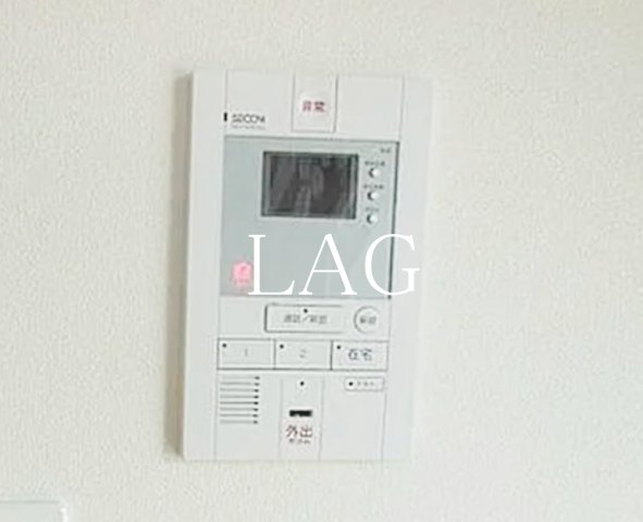 セキュリティ　モニター付きインターホンです。