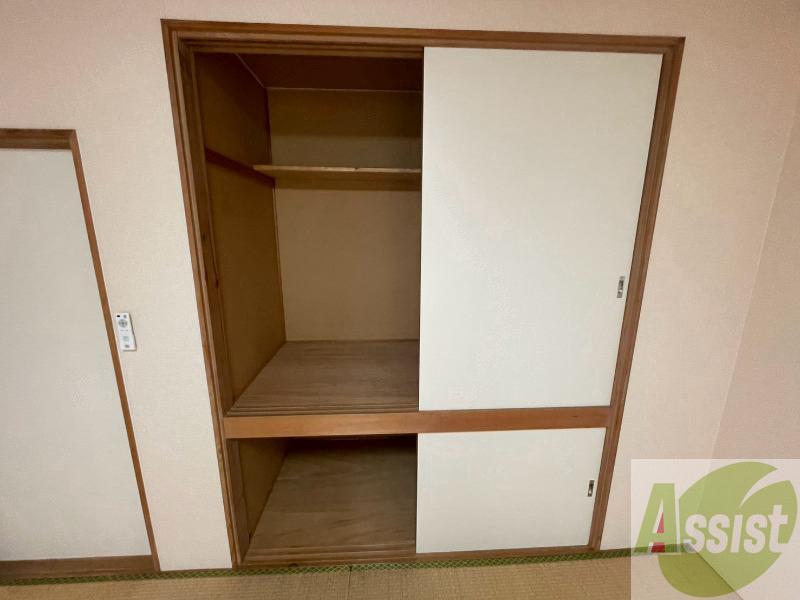 収納　収納もバッチリあるのでお部屋が片付きますよ！