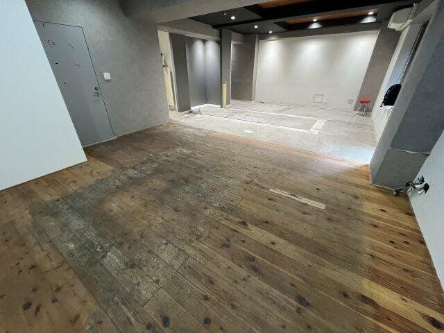 東京メトロ南北線 麻布十番駅 徒歩2分 10階建 築21年の居間写真