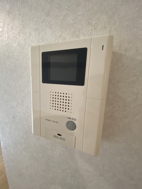 セキュリティ　モニター付きで防犯面アップ