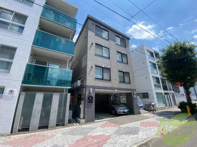 建物外観　札幌市北区北１７条西「グランメールＮ１７」