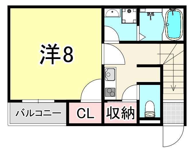 レオネクストマインジマー敷島の間取り写真