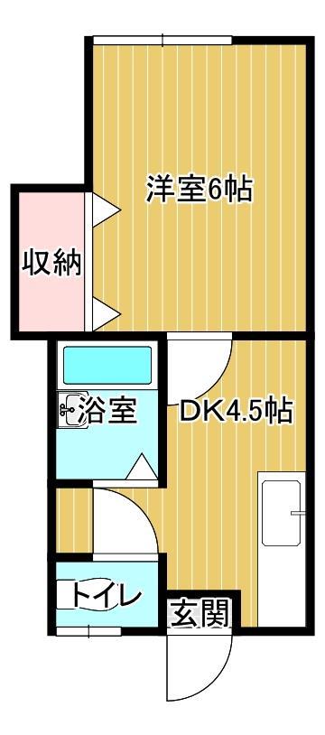 コーポアイリスの間取り写真