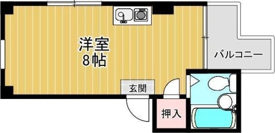 グランドシャトータカオ駒川の間取り写真