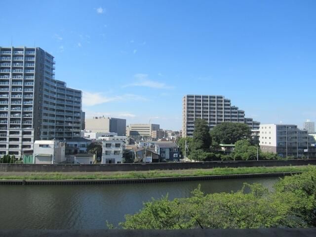眺望　バルコニーからの景色です！圧迫感がないので暮らしやすい♪