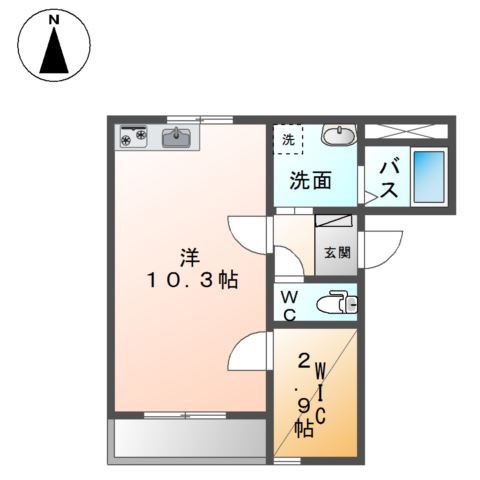 ＪＲ東海道本線 岐阜駅 徒歩170分 2階建 築21年の間取り写真