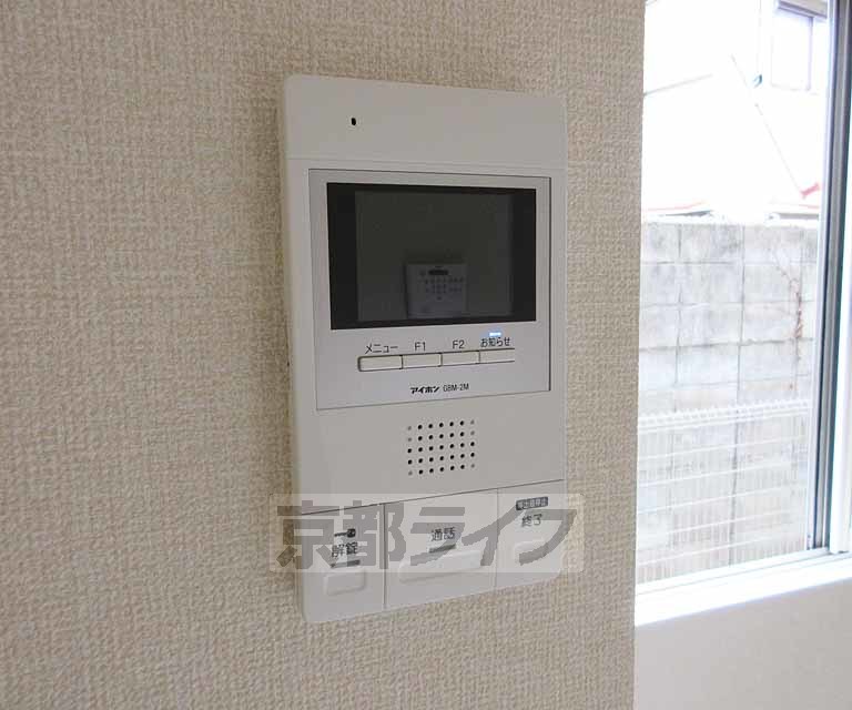 セキュリティ　モニター付きインターホン・