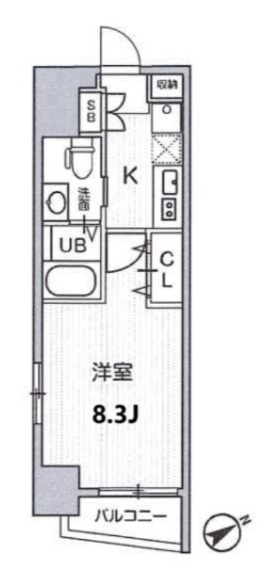 ラヴィエント南千住Vの間取り写真