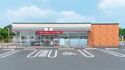 コンビニ　セブンイレブン 倉敷川入店（コンビニ）まで770m