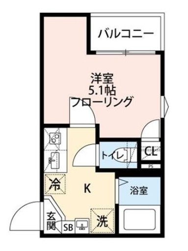 グランクオール江古田の間取り写真