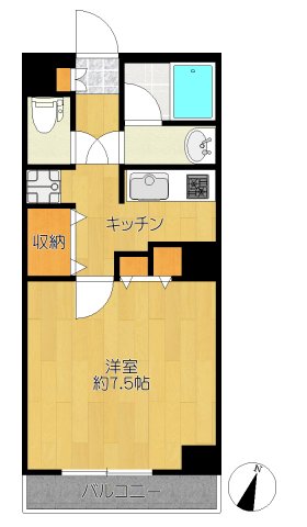 Erba pratoの間取り写真