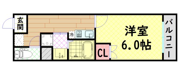 ハルあみだいけの間取り写真