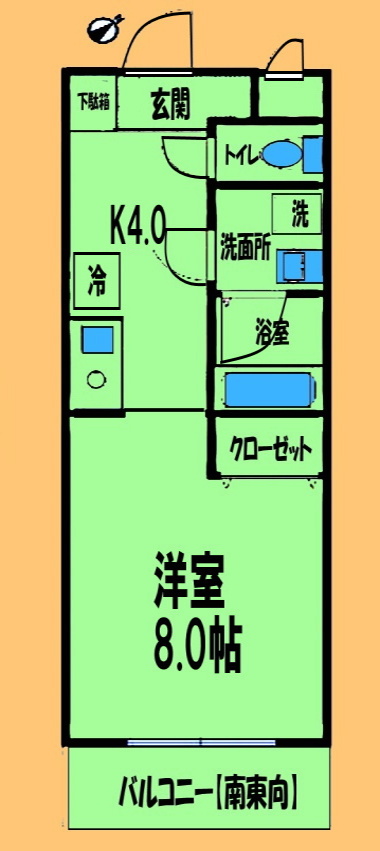ライジングヒルズの間取り写真