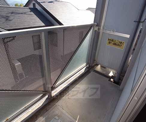 バルコニー　廊下風景です。
