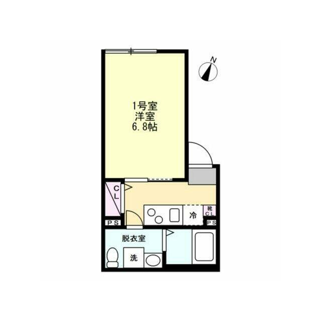 ベイルームハレ鶴見の間取り写真