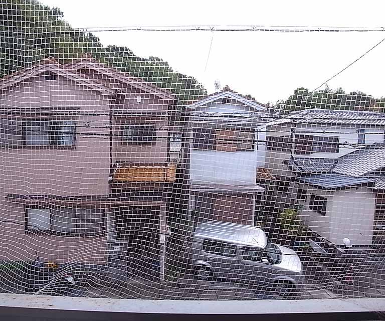 眺望　南向きのベランダです。