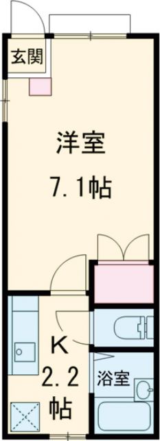 フローラ新小岩の間取り写真