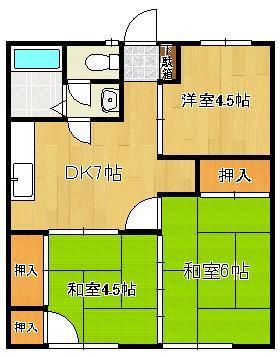 メゾン藤の間取り写真