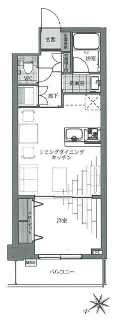 東海文京マンションの間取り写真