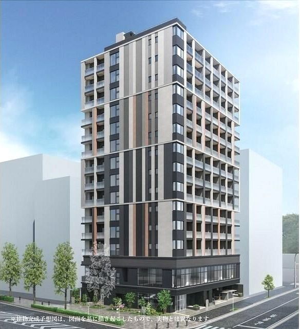 建物外観　オートロック完備