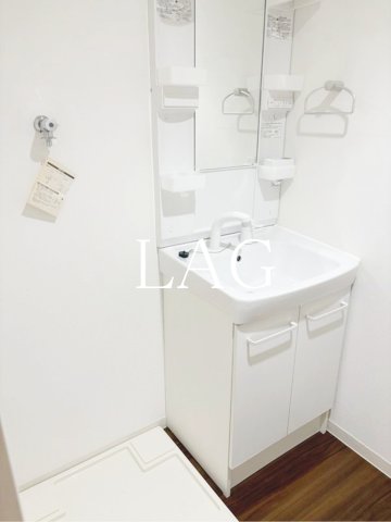 洗面設備　洗面台です。