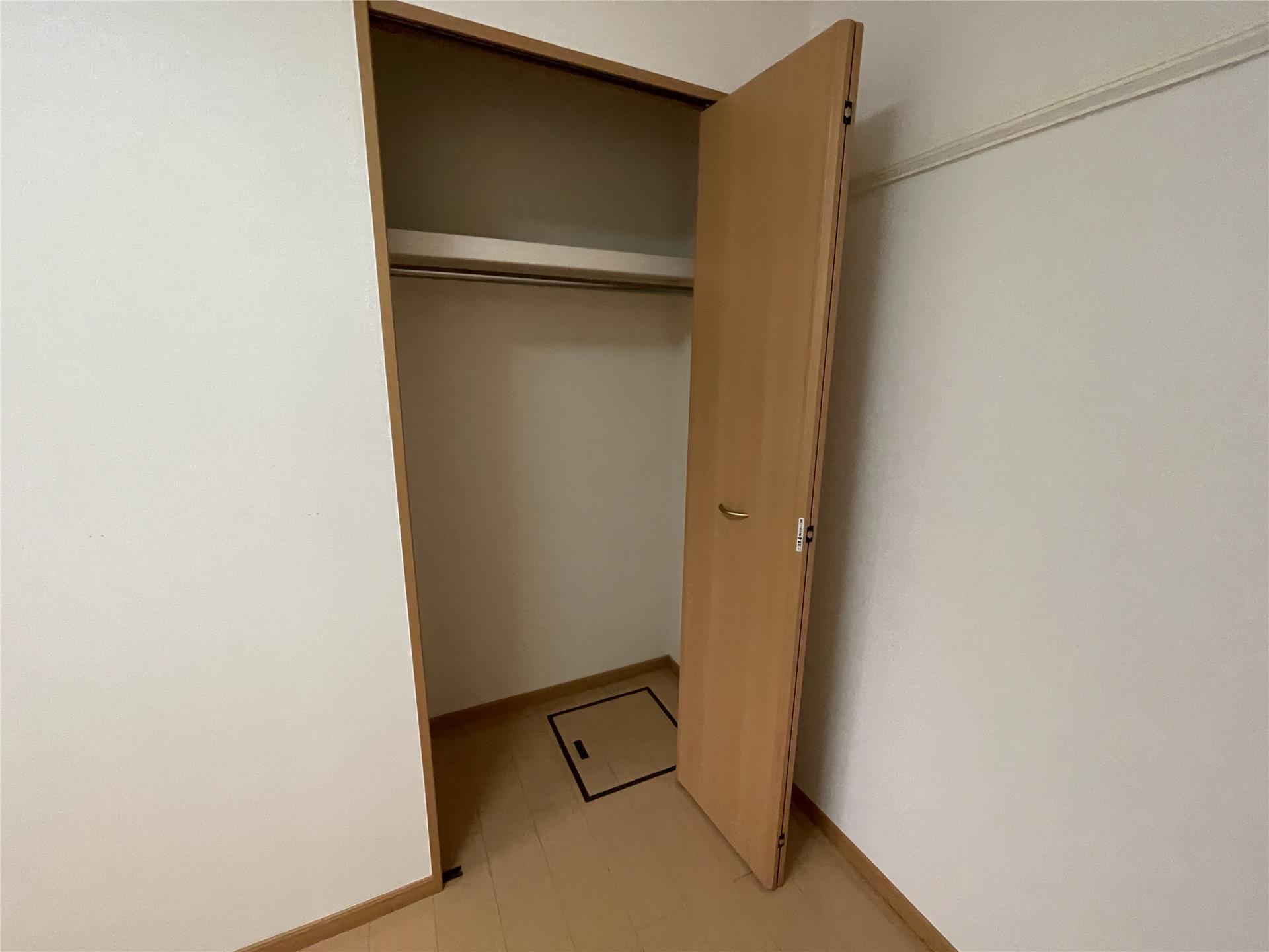 収納　お洋服をすっきり収納できるクローゼット♪