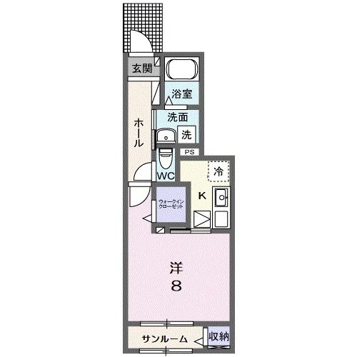 ＪＲ東海道本線 彦根駅 徒歩22分 2階建 築3年の間取り写真