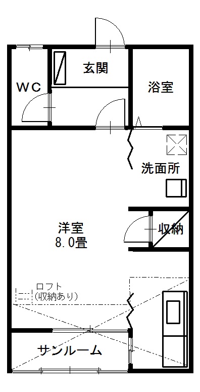 TONON No.8の間取り