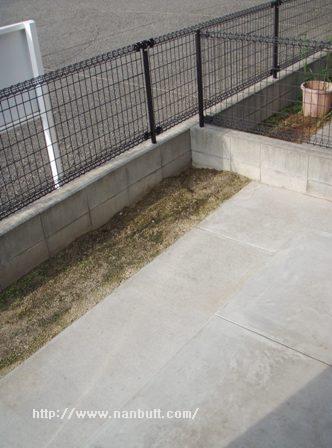 庭　広い専用庭付きです