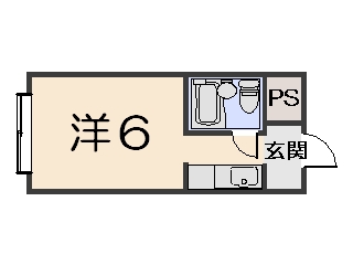 南波ロイヤルハイツの間取り