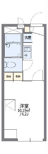 レオパレスマグノーリアの間取り