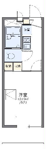 レオパレスバロンの間取り