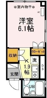 アンソレイユ塩町の間取り