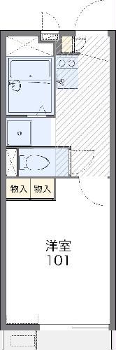 千葉県野田市山崎（アパート）の賃貸物件の間取り