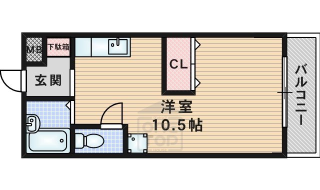 マインハイムの間取り