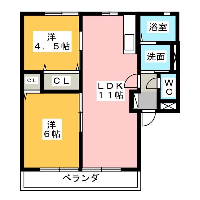 グランシャリオ　IIIの間取り