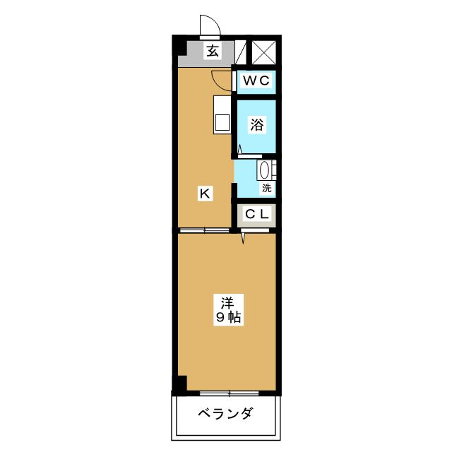 グリーンハイツ関の間取り