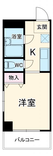 名古屋市名東区名東本通のマンションの間取り