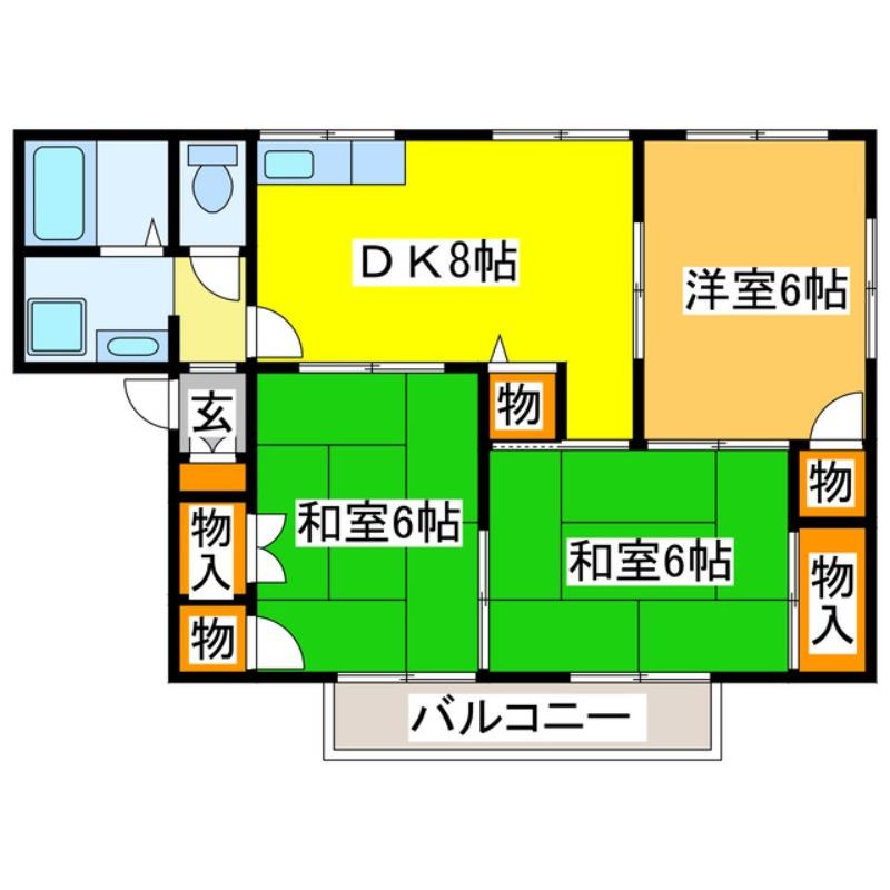 タウンコート_間取り_0