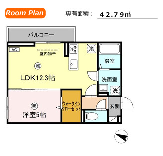 福田treasureの間取り