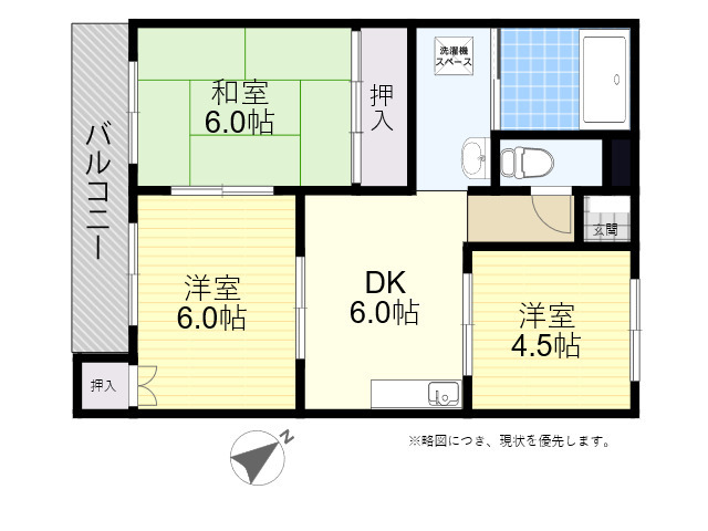 ナンシーコーポの間取り