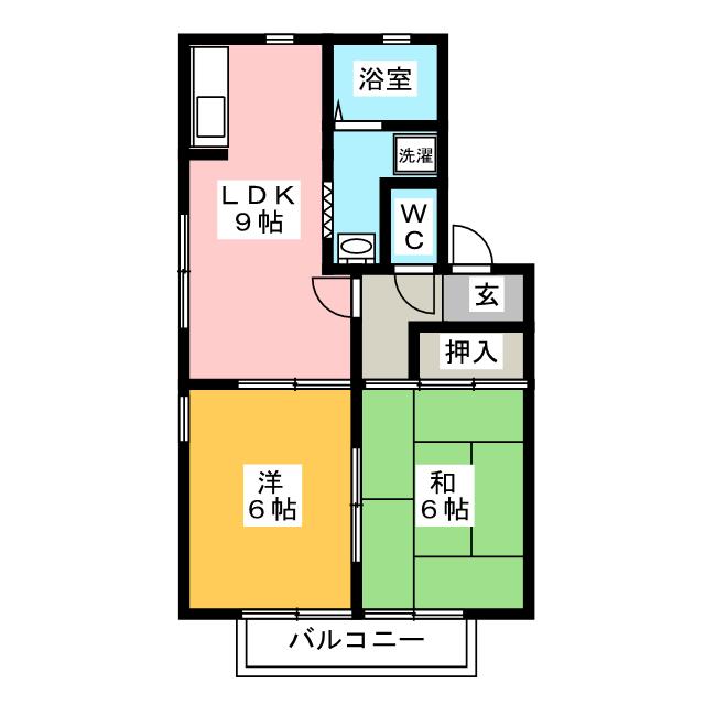 ファミール三嶋の間取り