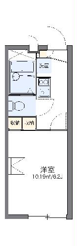 レオパレス行永の間取り