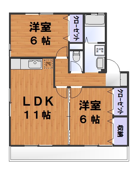 フォレステリアの間取り