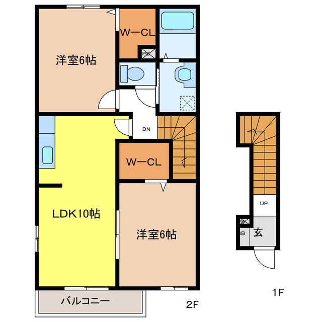 ソイル　リバーの間取り