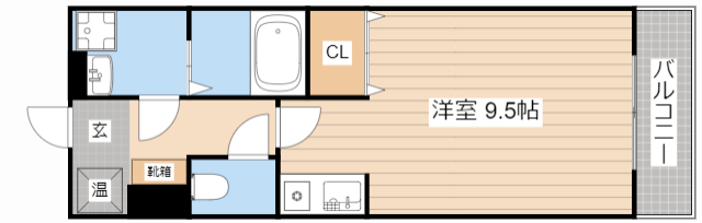 パリオ仁保の間取り