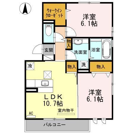 リアントゥールの間取り