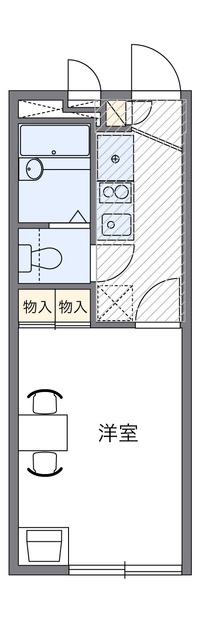 川崎市宮前区菅生のアパートの間取り